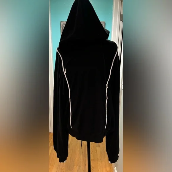 NWOT Free People Movement Sandstorm hoodie in black - L - Picture 7 of 13